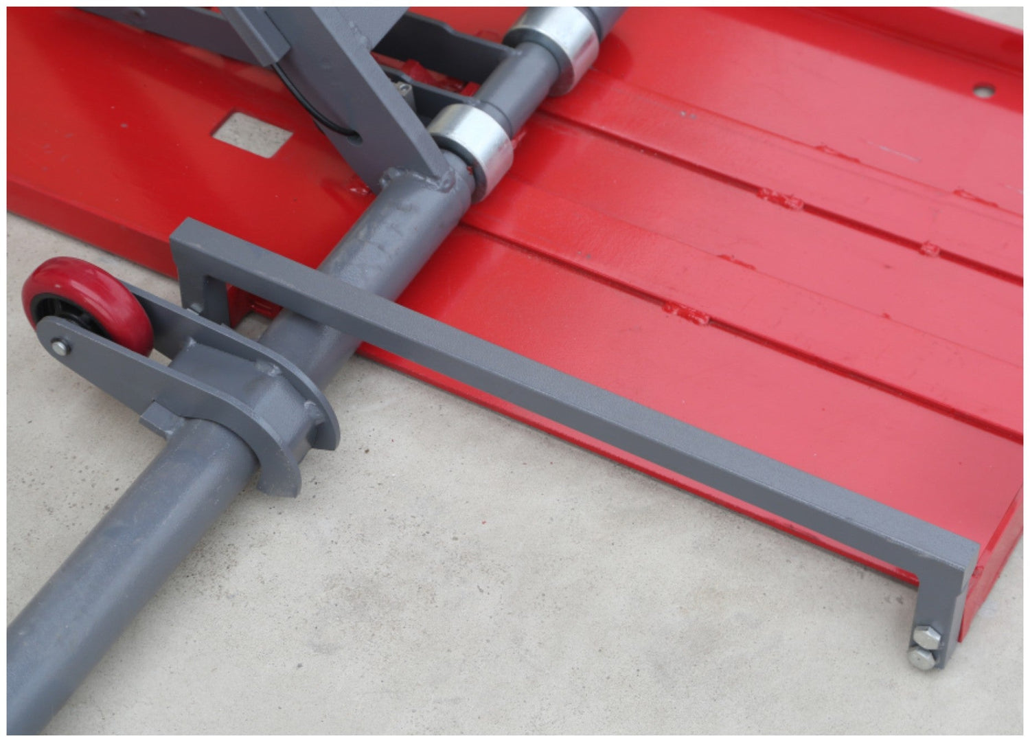 Fortisky | Mid-Rise Scissor Lift 8000lb 47in Electric Lock Release 220V FSL-MR80