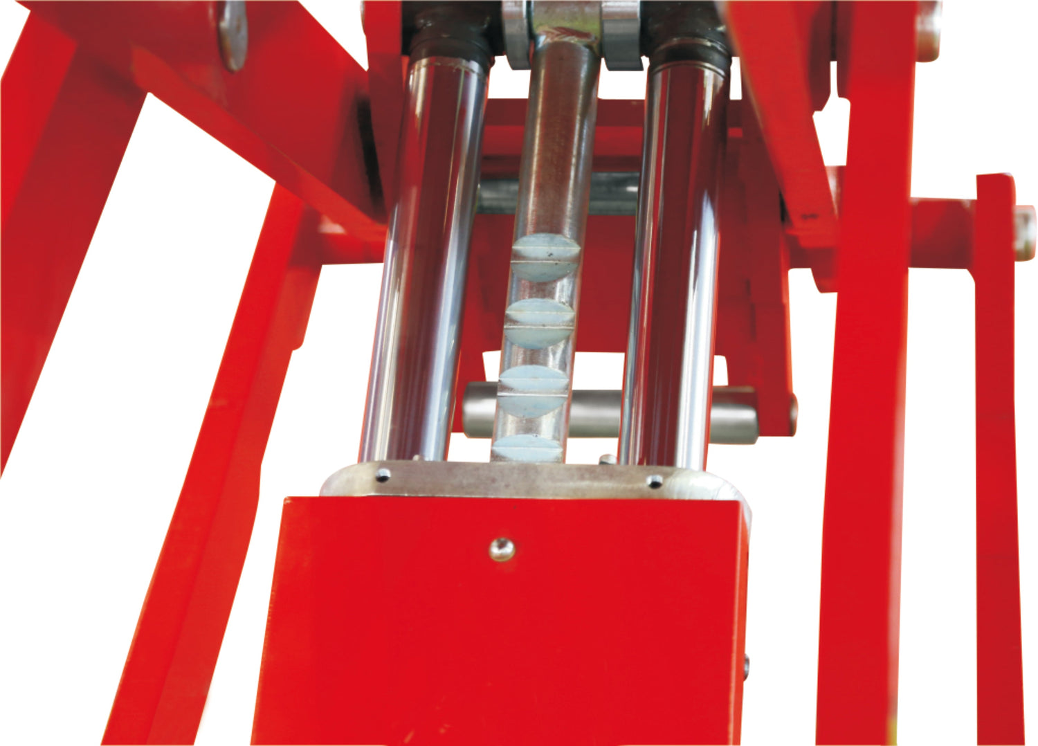 Fortisky | Full-Rise Scissor Lift 9000lb 72in Electric Lock Release 220V FSL-FR90