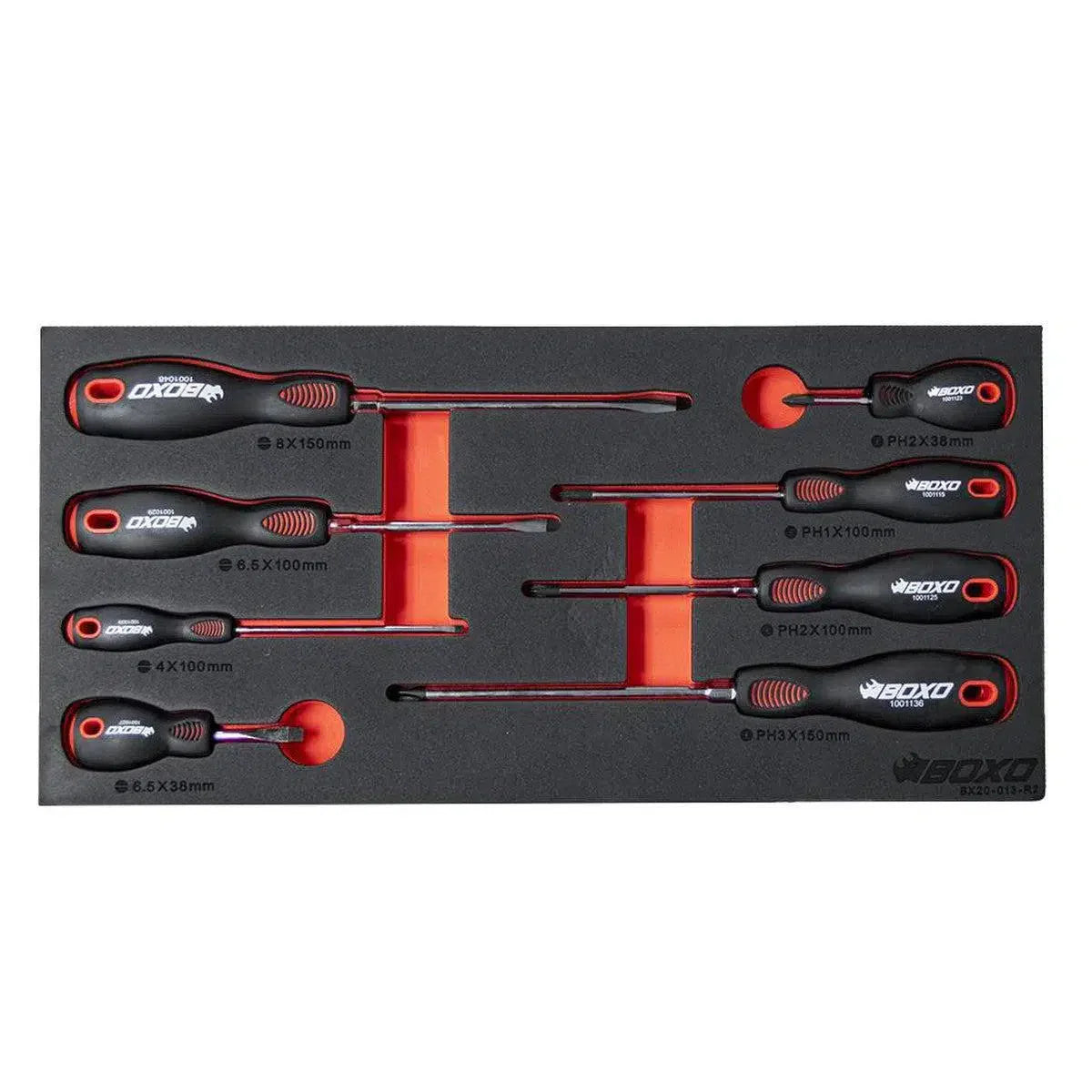 Boxo USA 133-Piece Metric 3-Drawer Hand Carry Tool Box