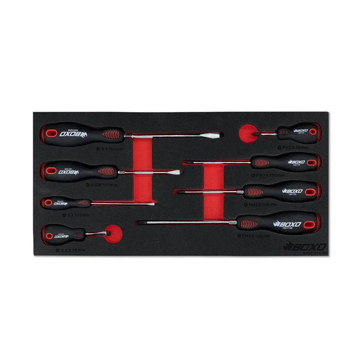Boxo USA 117-Piece SAE 3-Drawer Hand Carry Tool Box