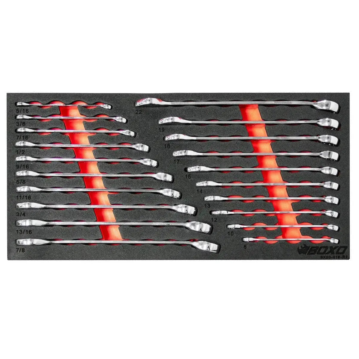 Boxo USA 159-Piece Metric and SAE Combo 3-Drawer Hand Carry Tool Box