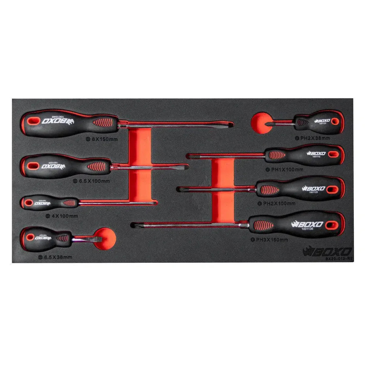 Boxo USA 159-Piece Metric and SAE Combo 3-Drawer Hand Carry Tool Box