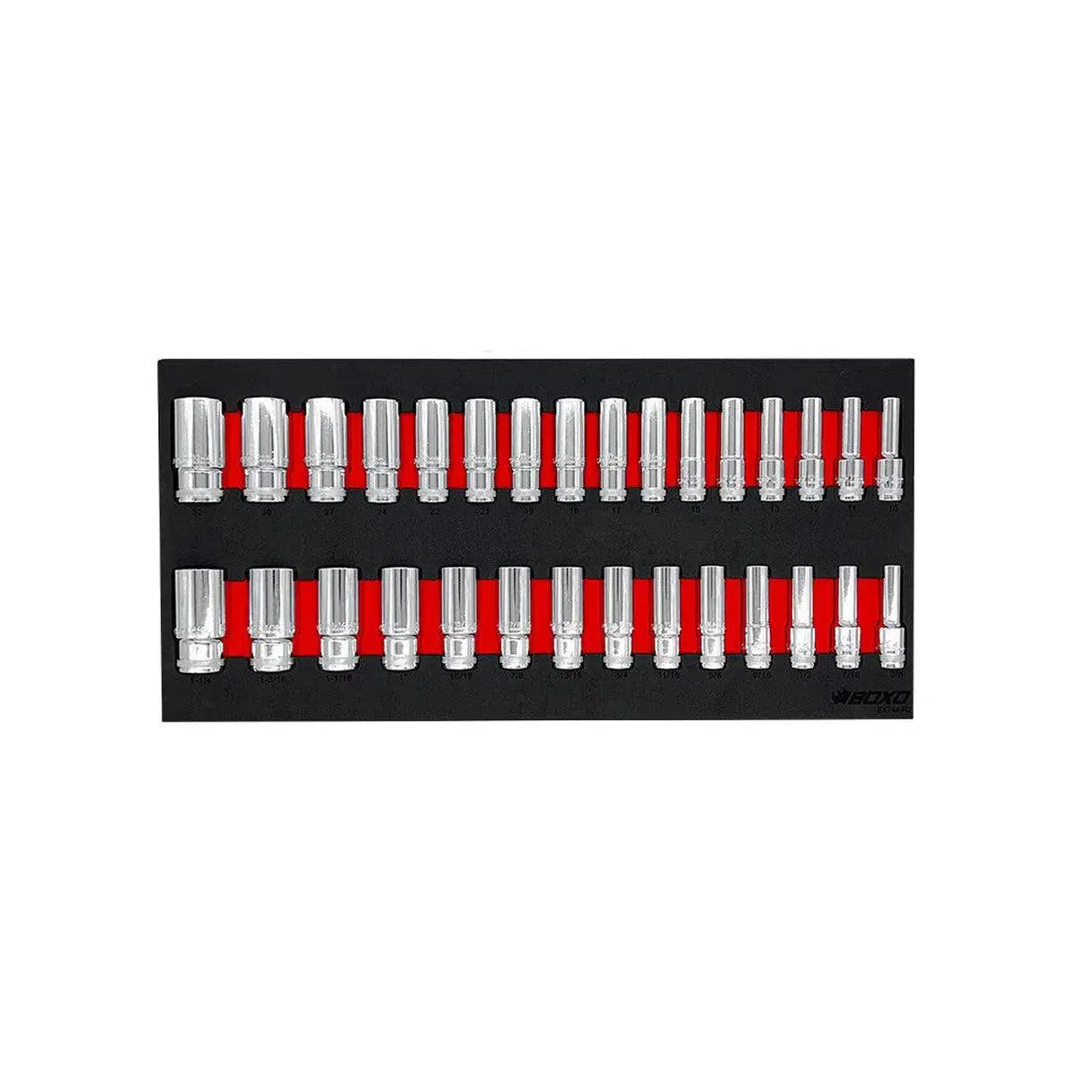 Boxo USA 238-Piece Metric and SAE Combo 5-Drawer Hand Carry Tool Box
