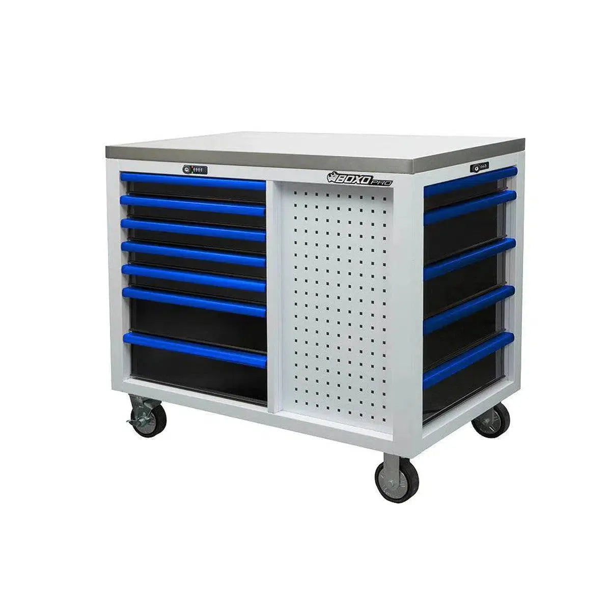 Boxo USA Pro Series | 45” 12-Drawer Workstation Tool Box