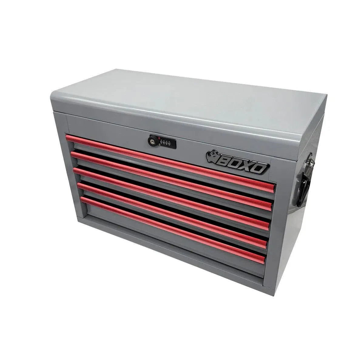Boxo USA MotoBox | 103-Piece Metric Motorcycle Tool Set with 5-Drawer Hand Carry Tool Box