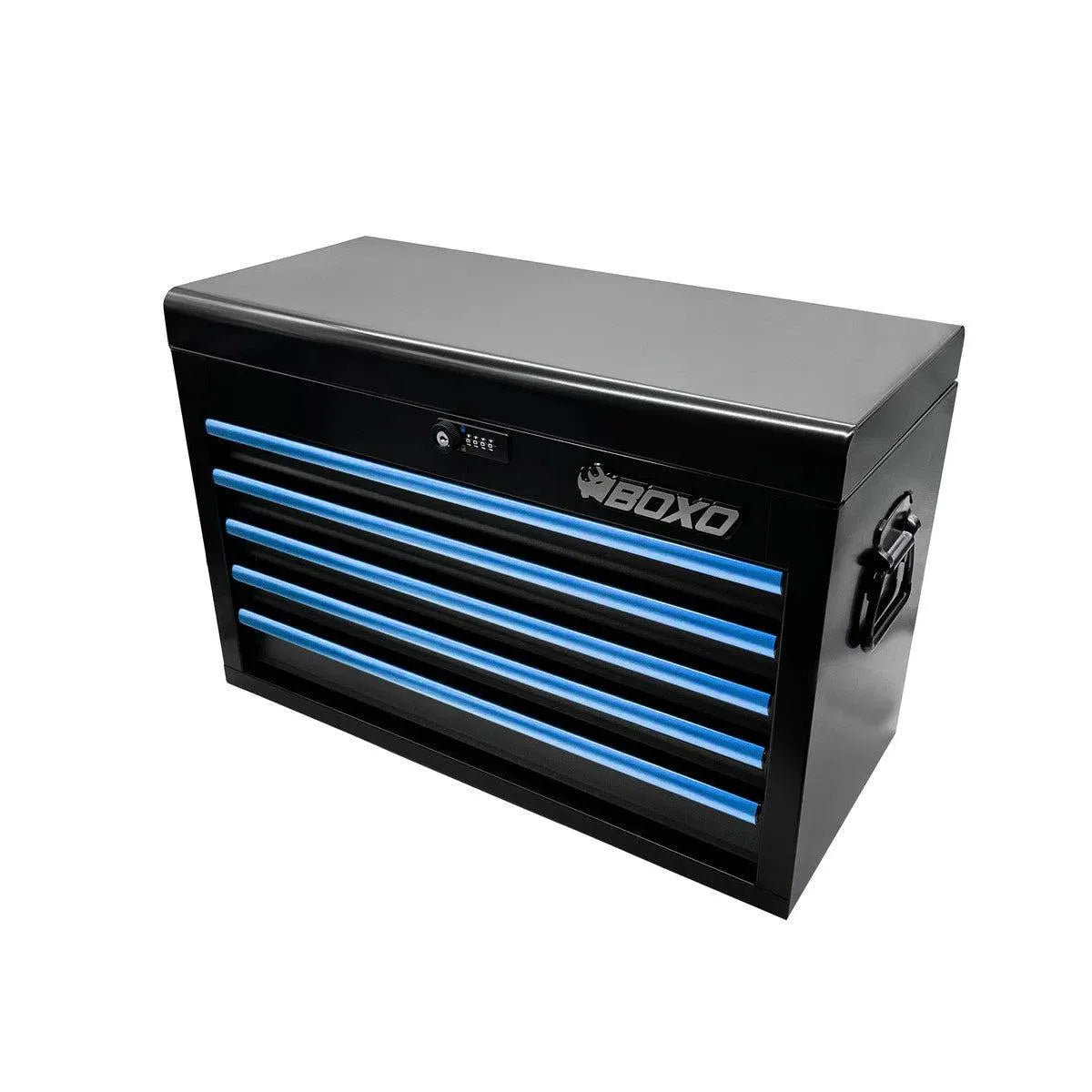 Boxo USA 159-Piece Metric and SAE Combo 5-Drawer Hand Carry Tool Box