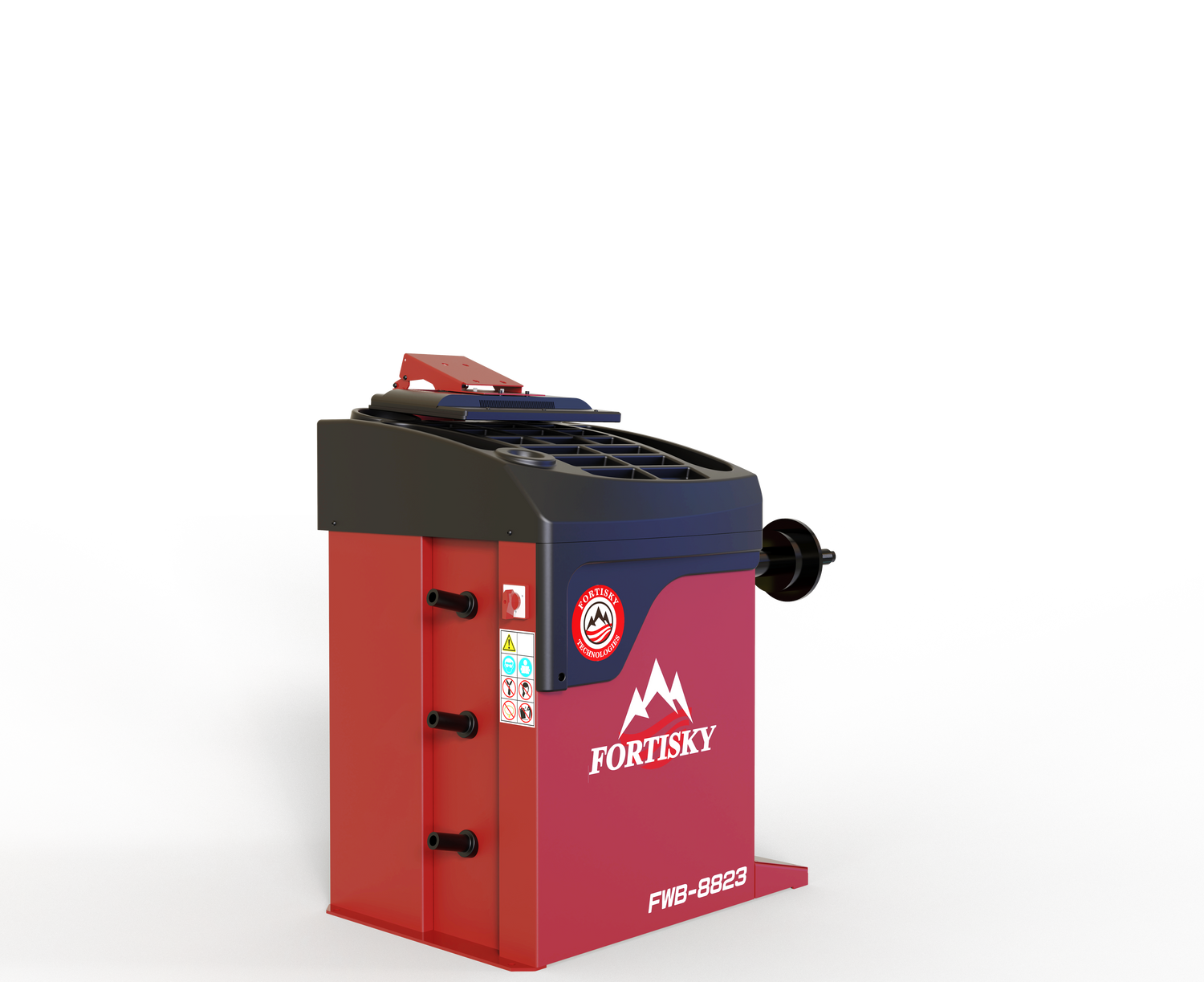 Fortisky | 2D Auto Wheel Balancer Self-Calibration with Laser Guidance FWB-8823