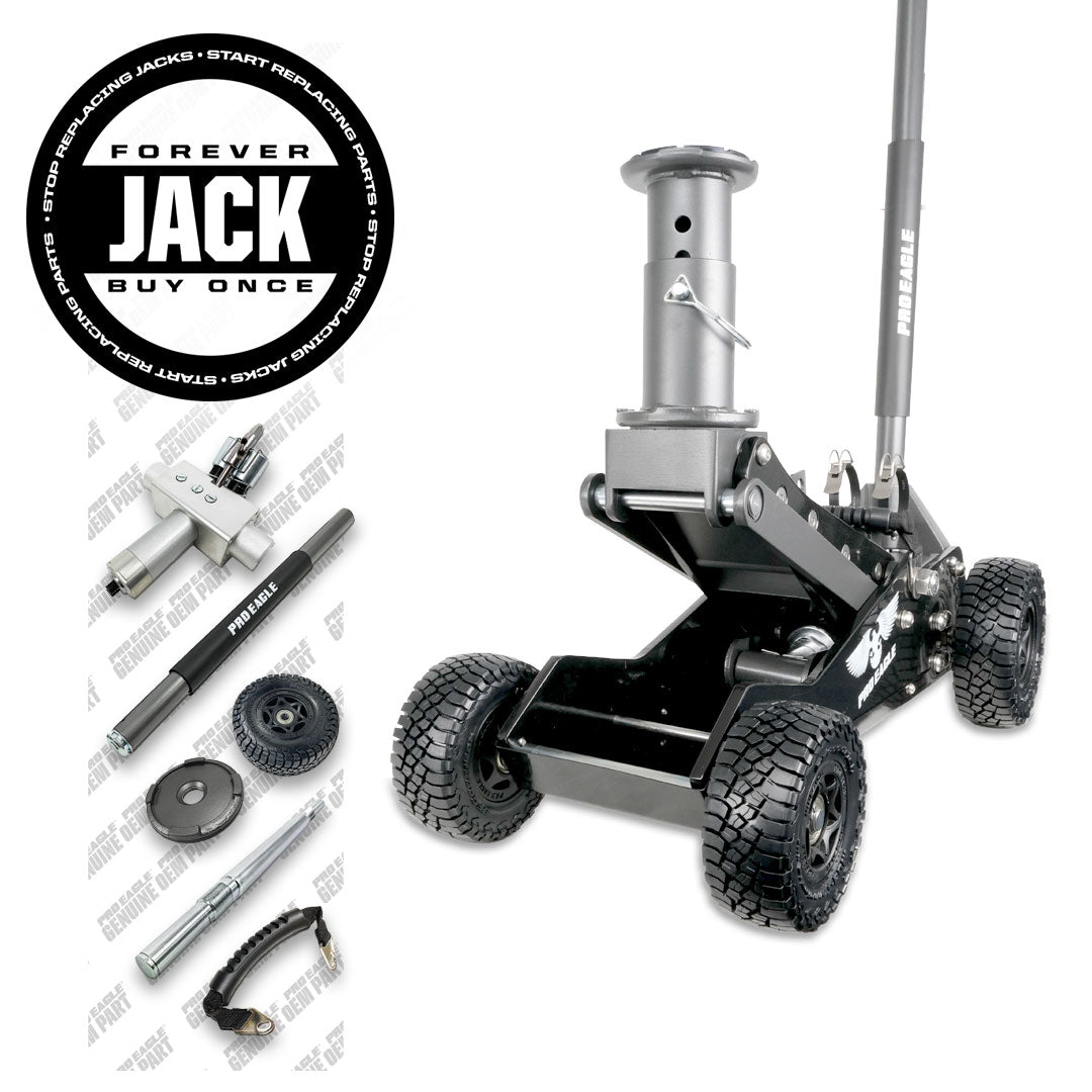 3 Ton Big Wheel Off Road Jack