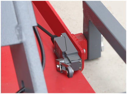 Fortisky | Mid-Rise Scissor Lift 8000lb 47in Electric Lock Release 220V FSL-MR80