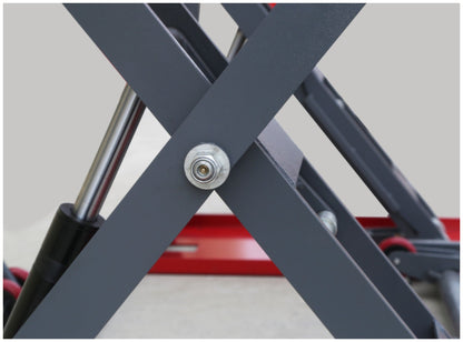 Fortisky | Mid-Rise Scissor Lift 8000lb 47in Electric Lock Release 220V FSL-MR80
