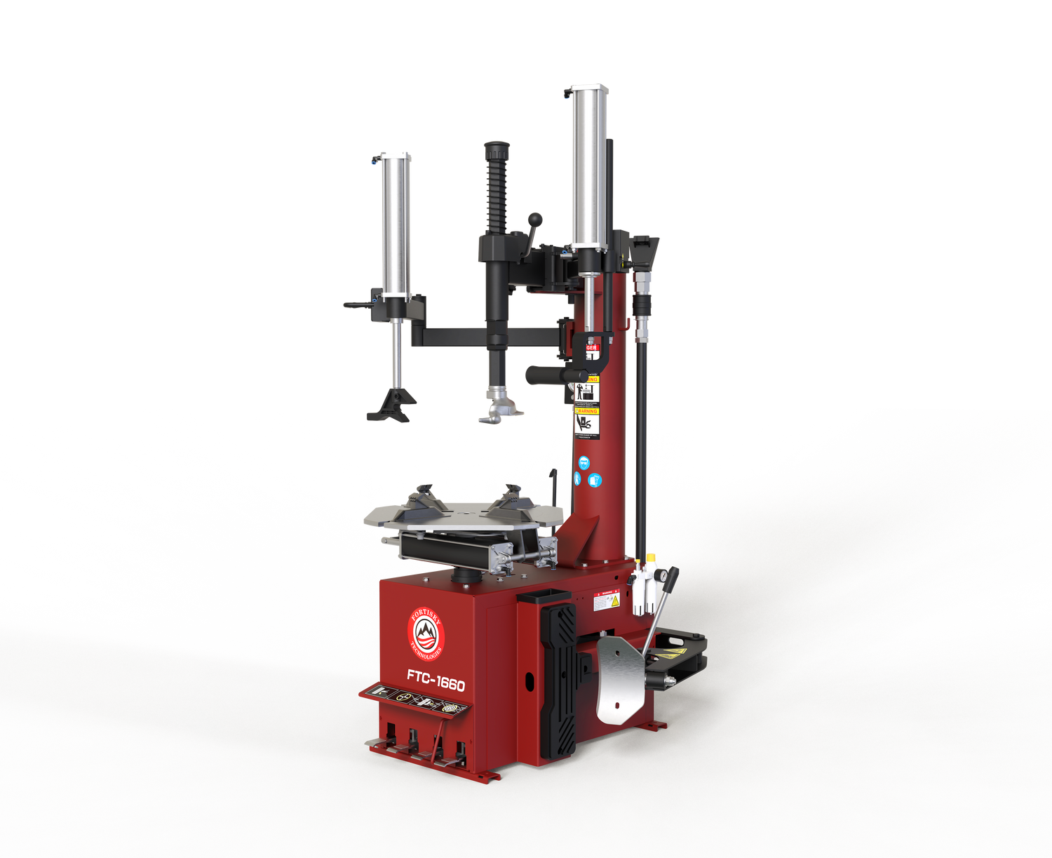 Fortisky | Dual Assist Arm Tire Changer 2.0HP with Bead Blaster FTC-1660