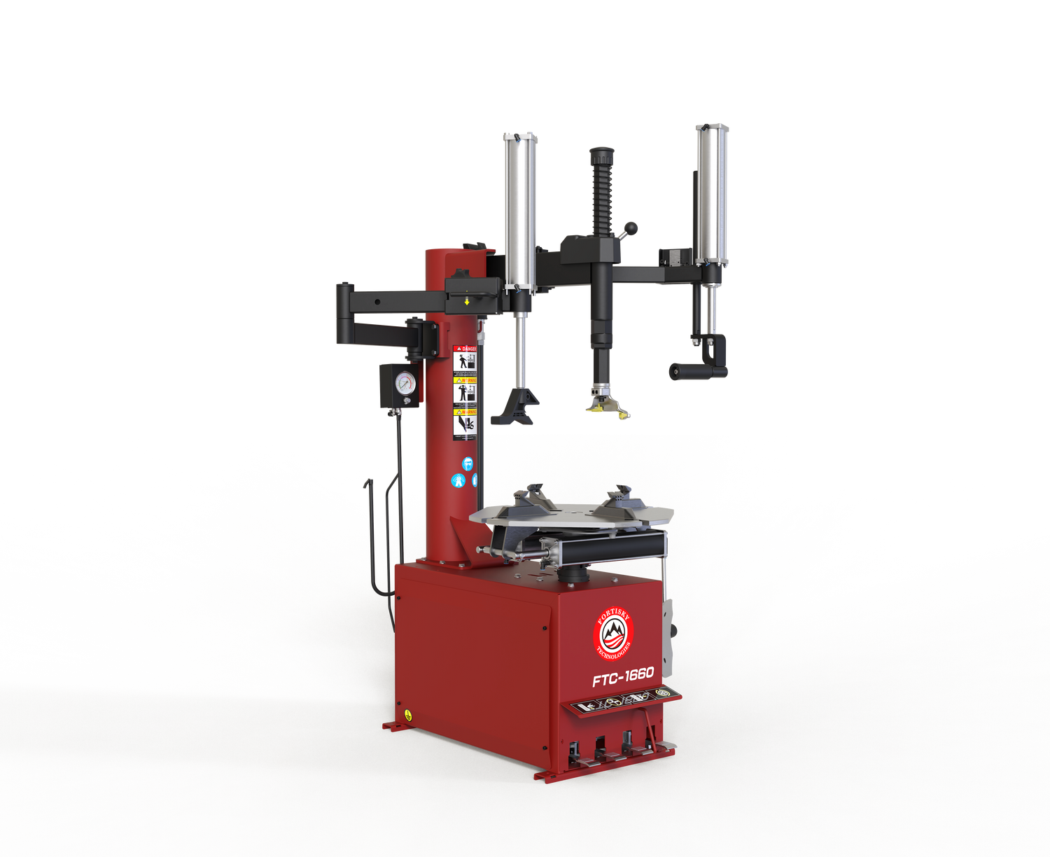 Fortisky | Dual Assist Arm Tire Changer 2.0HP with Bead Blaster FTC-1660