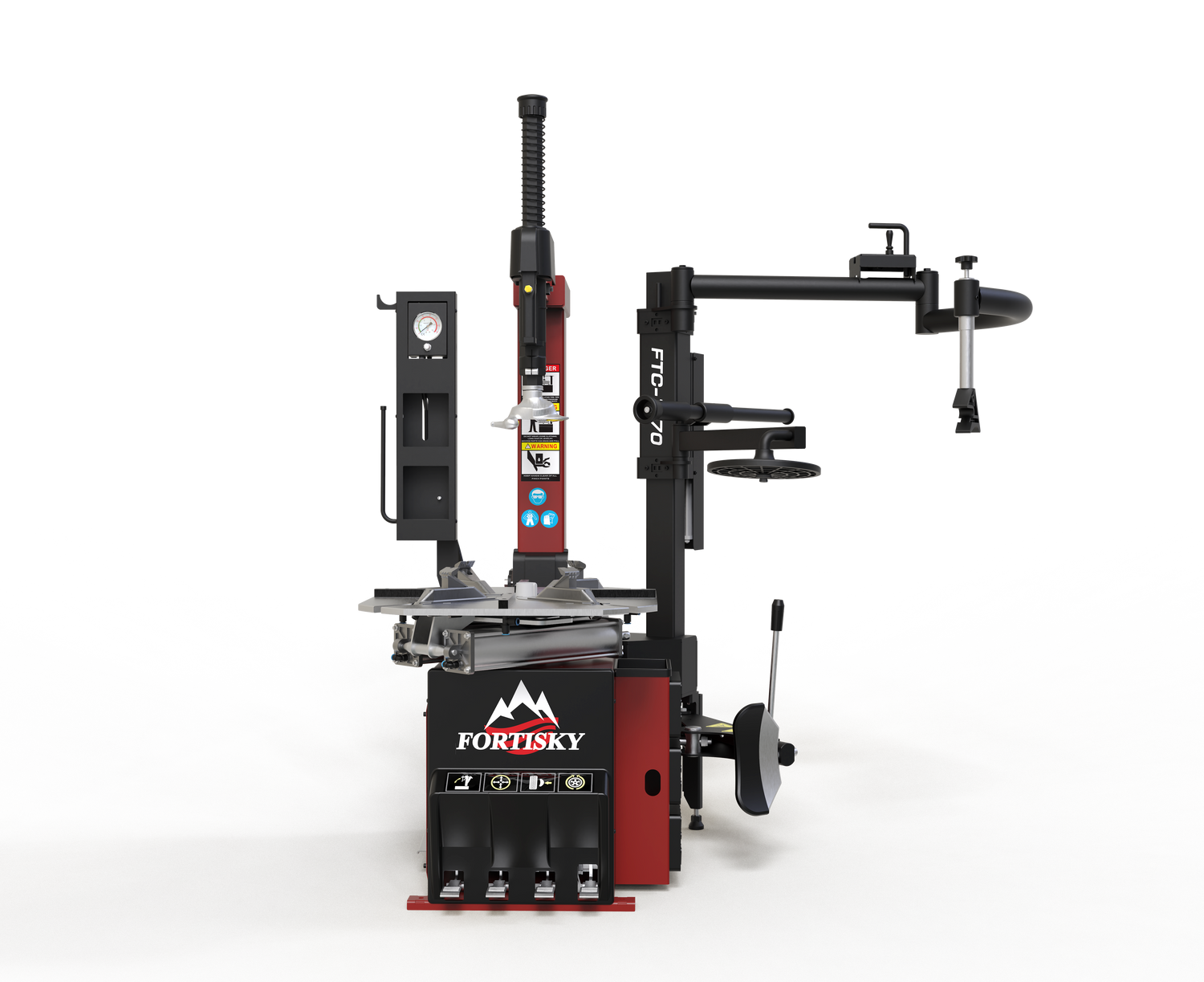 Fortisky | Tilt Back Tire Changer 2.0HP 28in Rim with Helper Arm FTC-1670