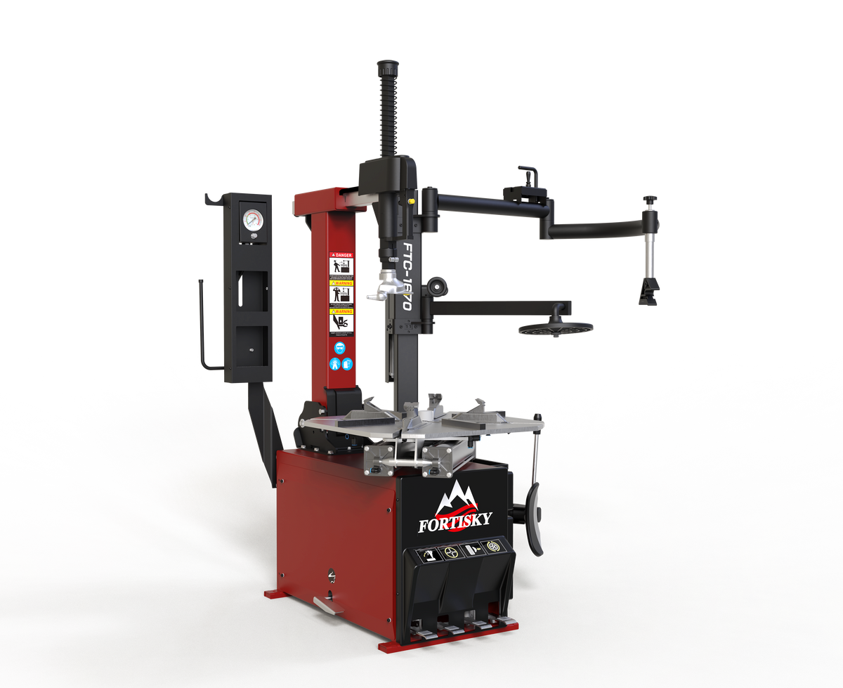 Fortisky | Tilt Back Tire Changer 2.0HP 28in Rim with Helper Arm FTC-1670