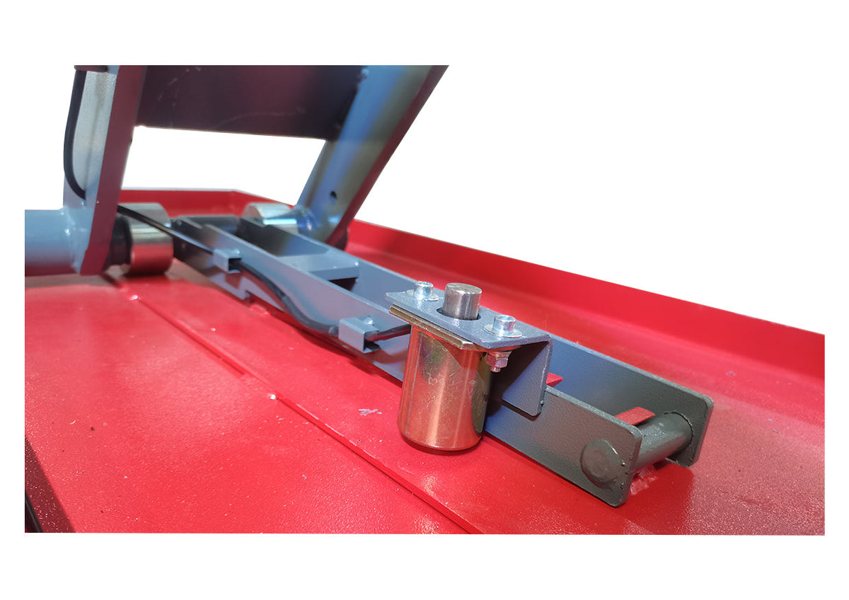 Fortisky | Mid-Rise Scissor Lift 8000lb 47in Electric Lock Release 220V FSL-MR80
