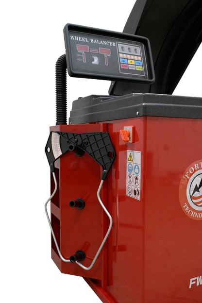 Fortisky | Heavy-Duty Truck and Car Wheel Balancer with Lift Cart FWB-5733