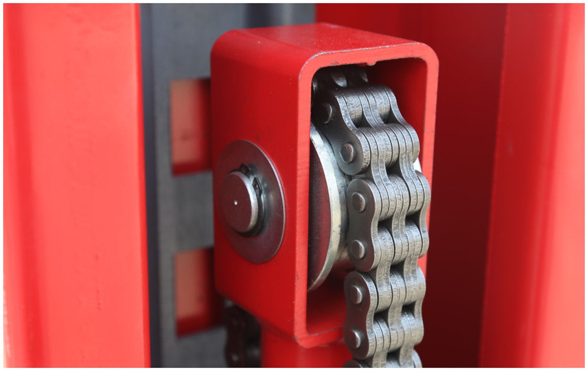 Fortisky FL-100GX 2-Post Car Lift 10,000 lb Capacity Single Point Lock Release