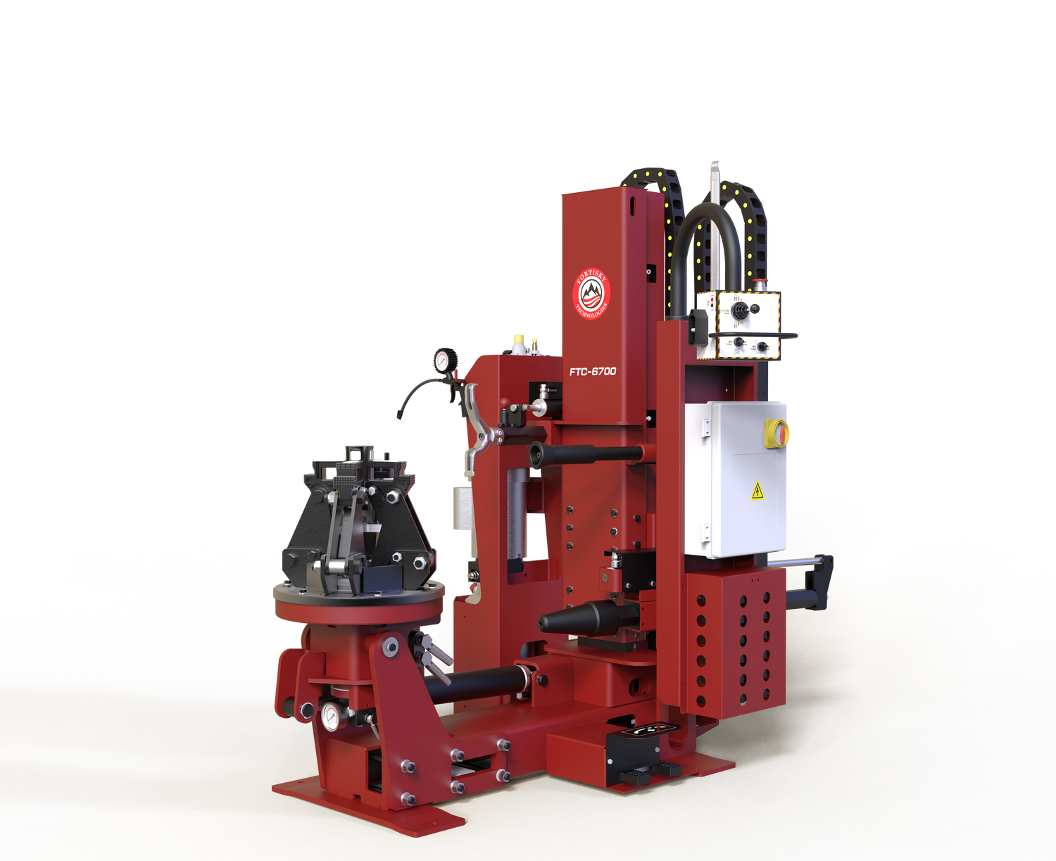 Fortisky | Fully Automatic Heavy-Duty Truck and Car Tire Changer 4.0HP FTC-6700