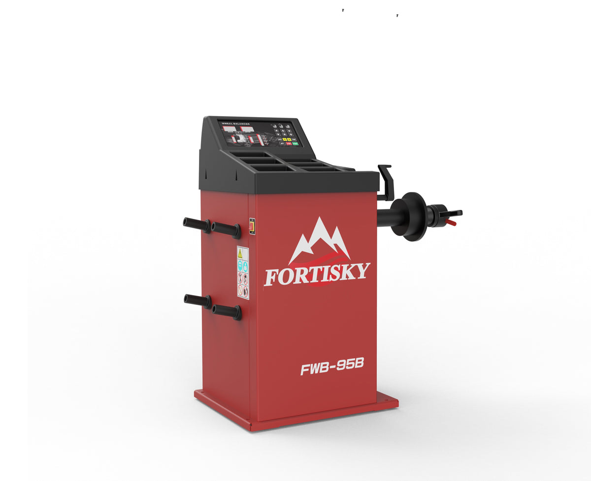Fortisky | Leverless Tire Changer & Wheel Balancer Combo FTC-T2 + FWB-95B