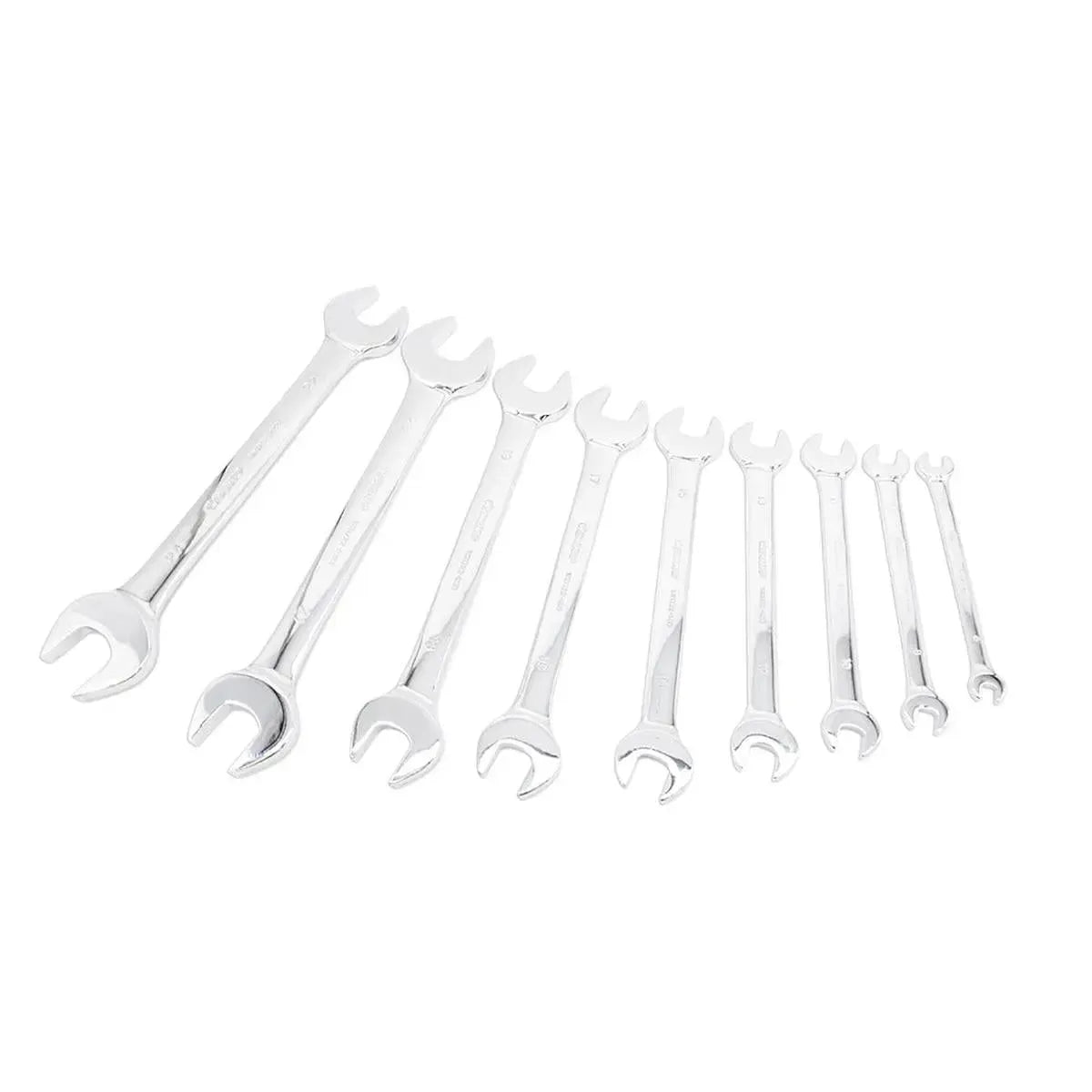 9-Piece Metric Double Open End Wrench Set | 1/3 Drawer EVA Foam