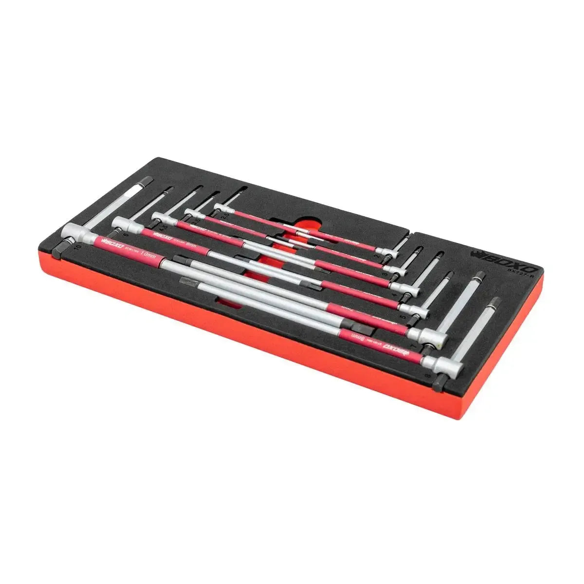 11-Piece 3-Way Metric Socket T-Handle Wrench Set | 1/3rd EVA Foam