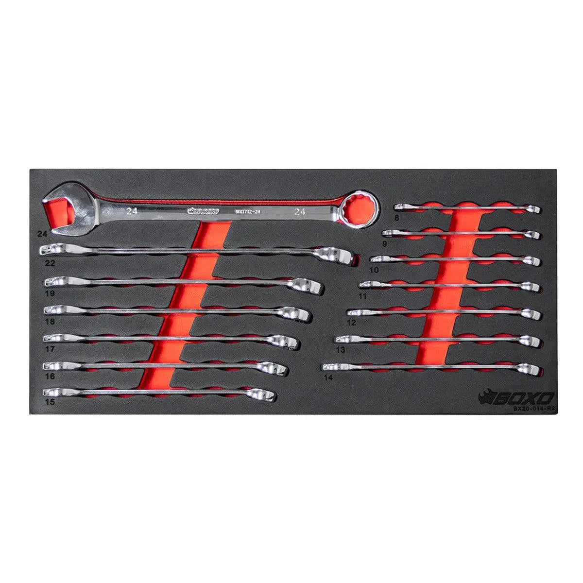 Boxo USA 133-Piece Metric 3-Drawer Hand Carry Tool Box