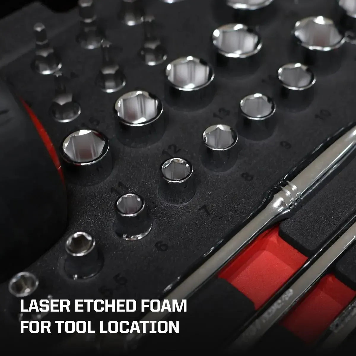 Boxo USA MotoBox | 103-Piece Metric Motorcycle 3-Drawer Hand Carry Tool Box