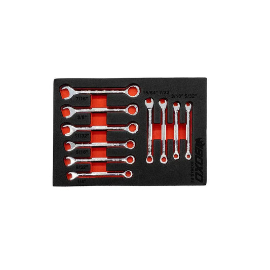Boxo USA 10-Piece SAE Ignition Spanner Set