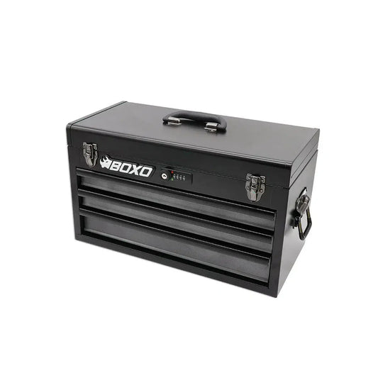 Boxo USA 20" 3-Drawer Hand Carry Tool Box