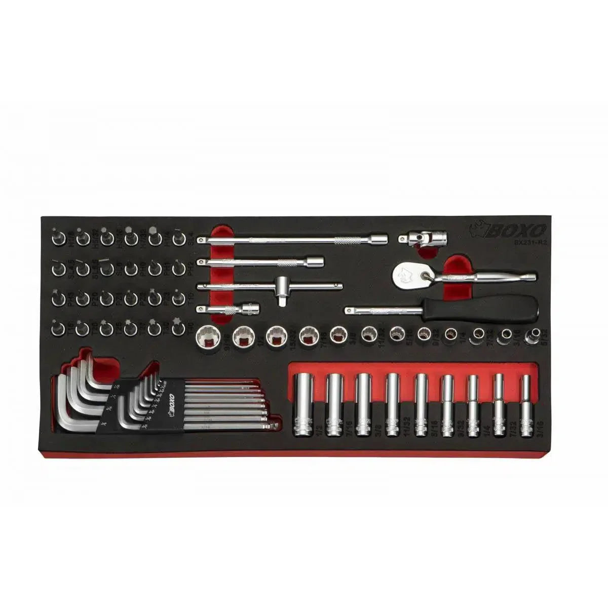 65-Piece 1/4