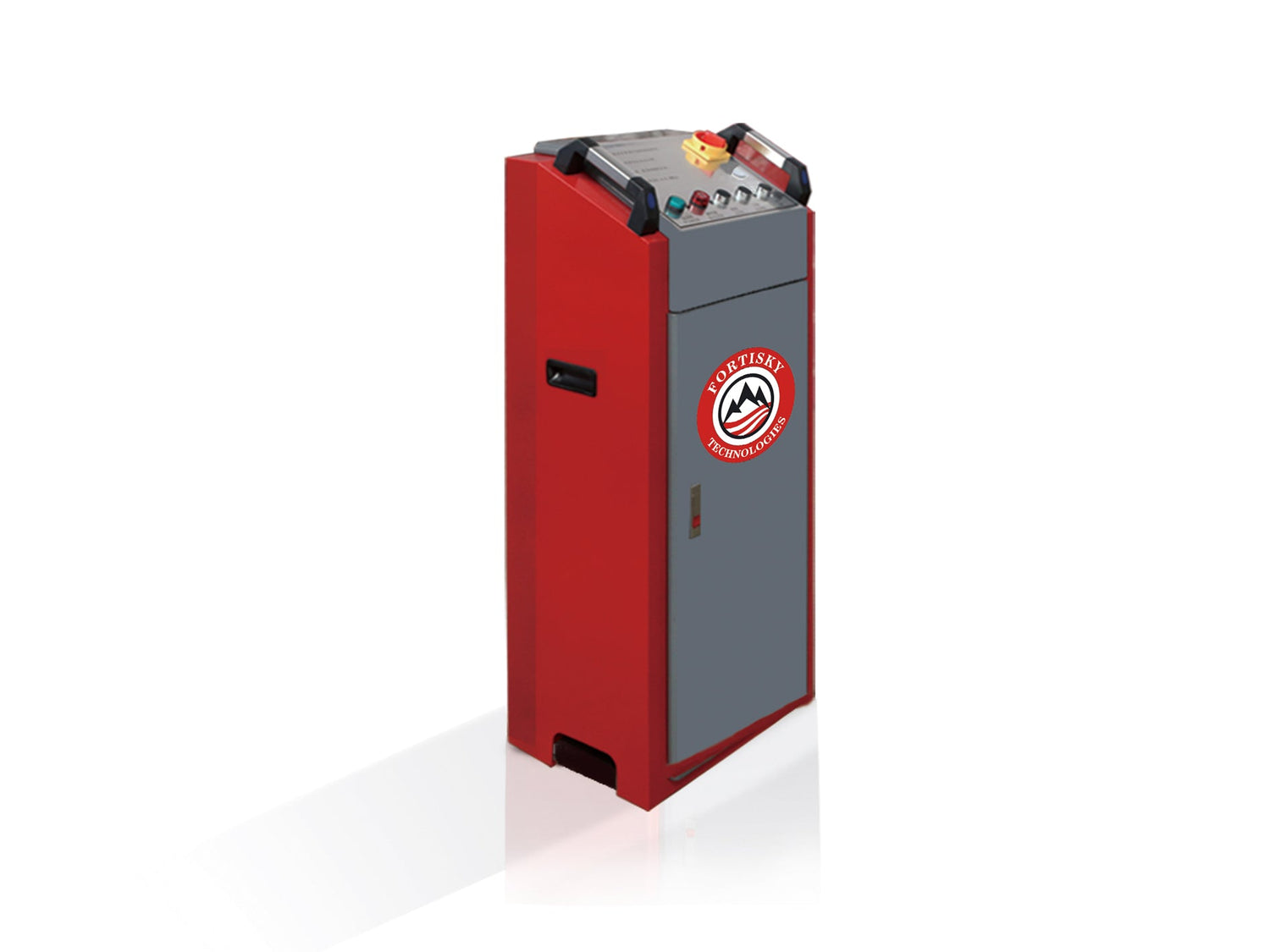 Fortisky | Full-Rise Scissor Lift 9000lb 72in Electric Lock Release 220V FSL-FR90