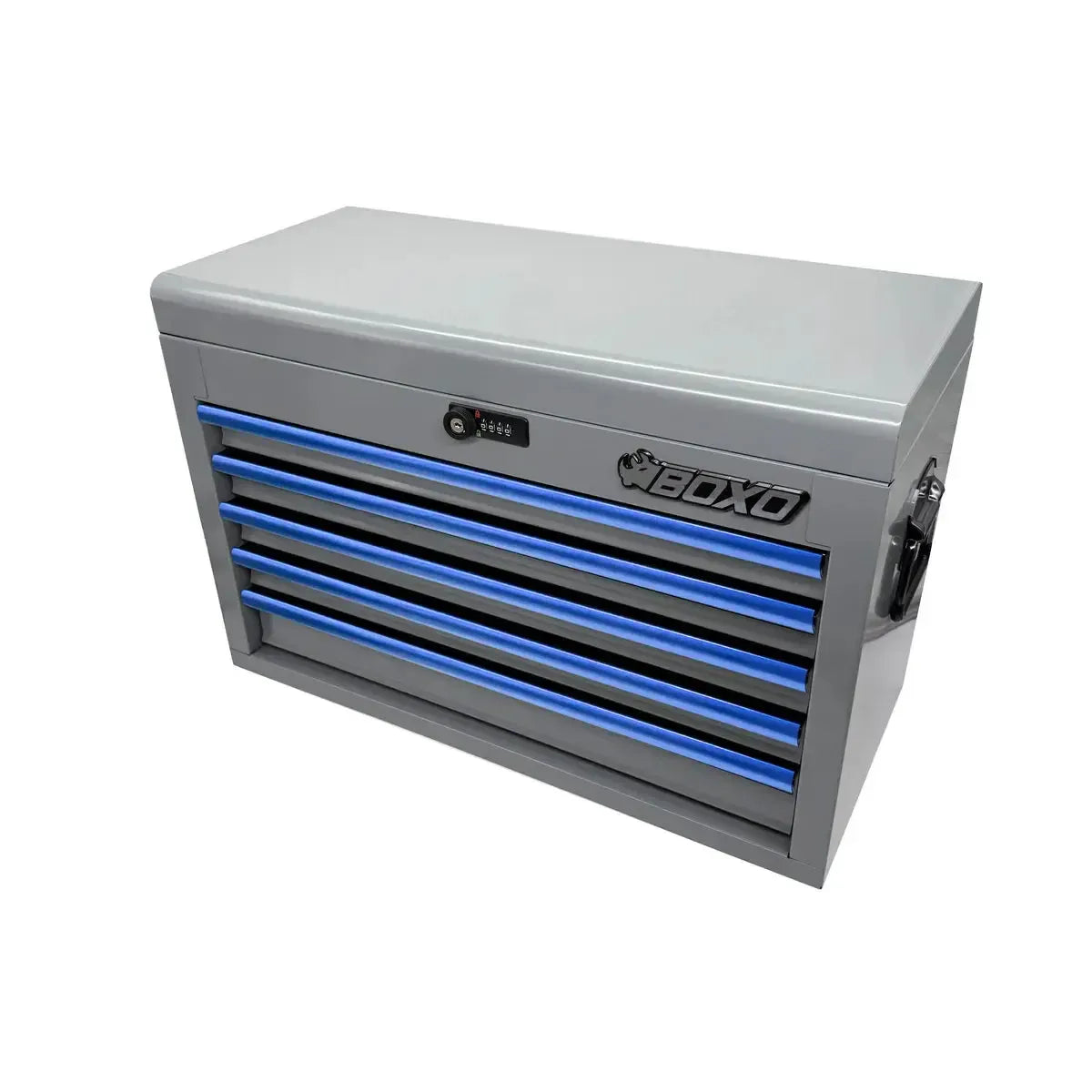 Boxo USA 227-Piece Metric and SAE Combo 5-Drawer Hand Carry Tool Box