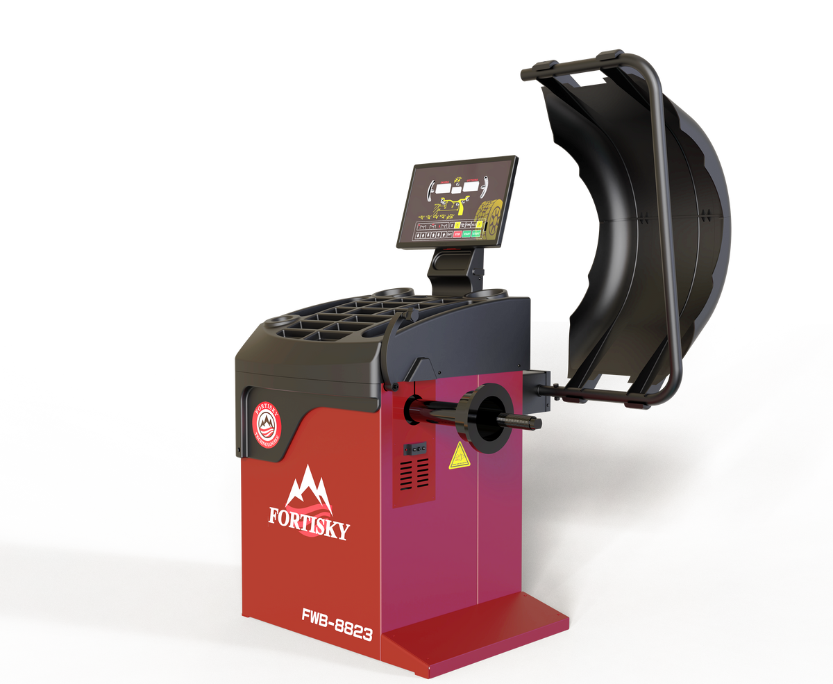Fortisky | Tilt Back Tire Changer & Wheel Balancer Combo FTC-1670 + FWB-8823
