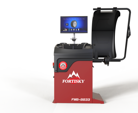 Fortisky | 3D Millimeter Wave Radar Wheel Balancer Dynamic Display Screen FWB-8833