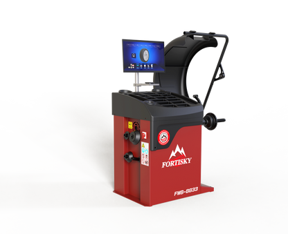 Fortisky | 3D Millimeter Wave Radar Wheel Balancer Dynamic Display Screen FWB-8833