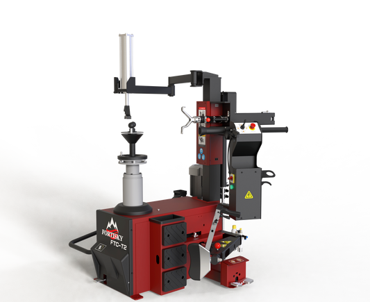 Fortisky | Leverless Center Post Hydraulic Tire Changer Fully Automatic FTC-T2