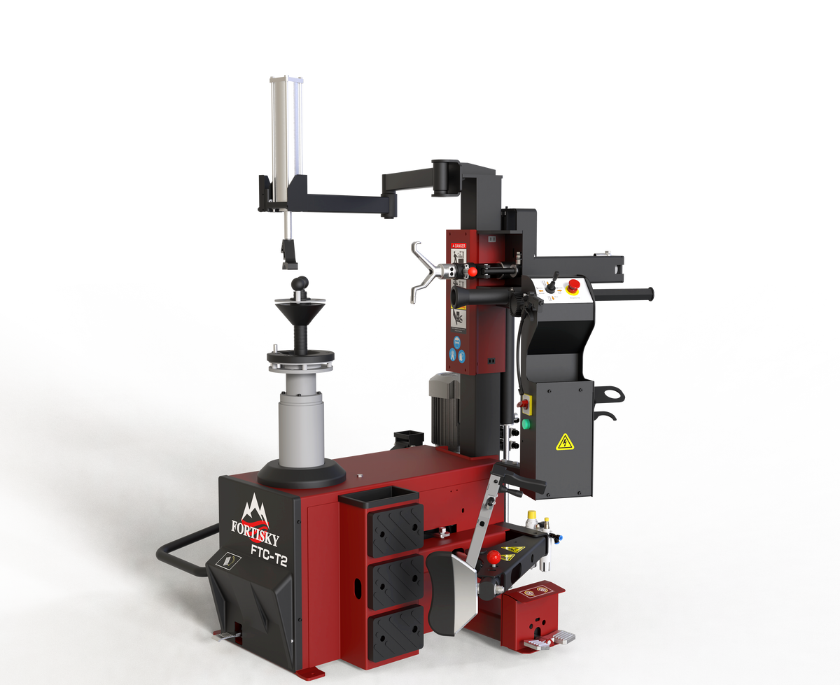 Fortisky | Leverless Tire Changer & Wheel Balancer Combo FTC-T2 + FWB-8823