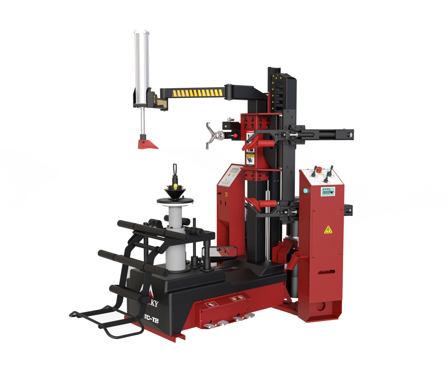 Fortisky | Leverless Center Post Fully Automatic Tire Changer 3.0HP FTC-T8