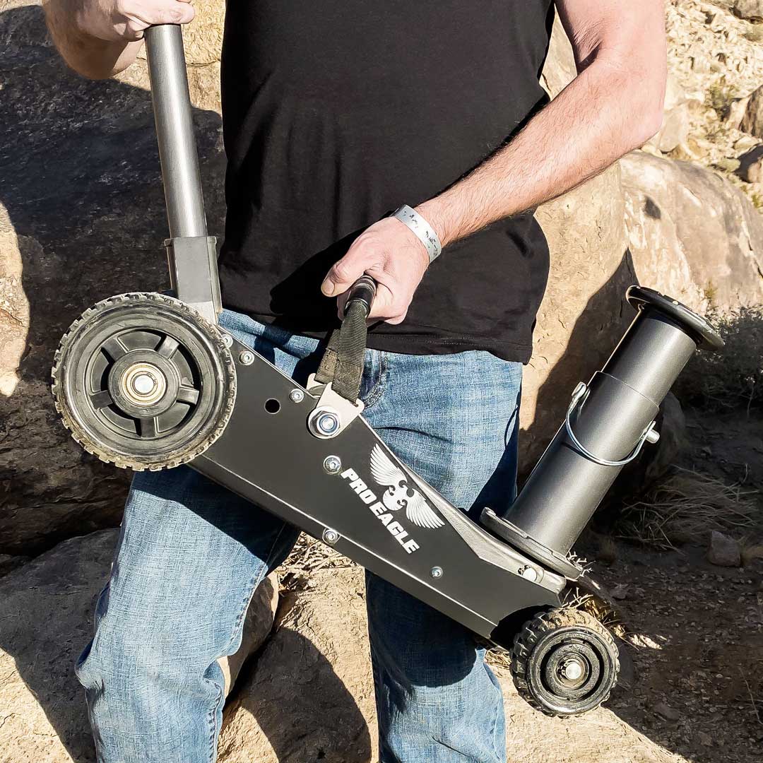 1.5 Ton Big Wheel Off Road Jack - 