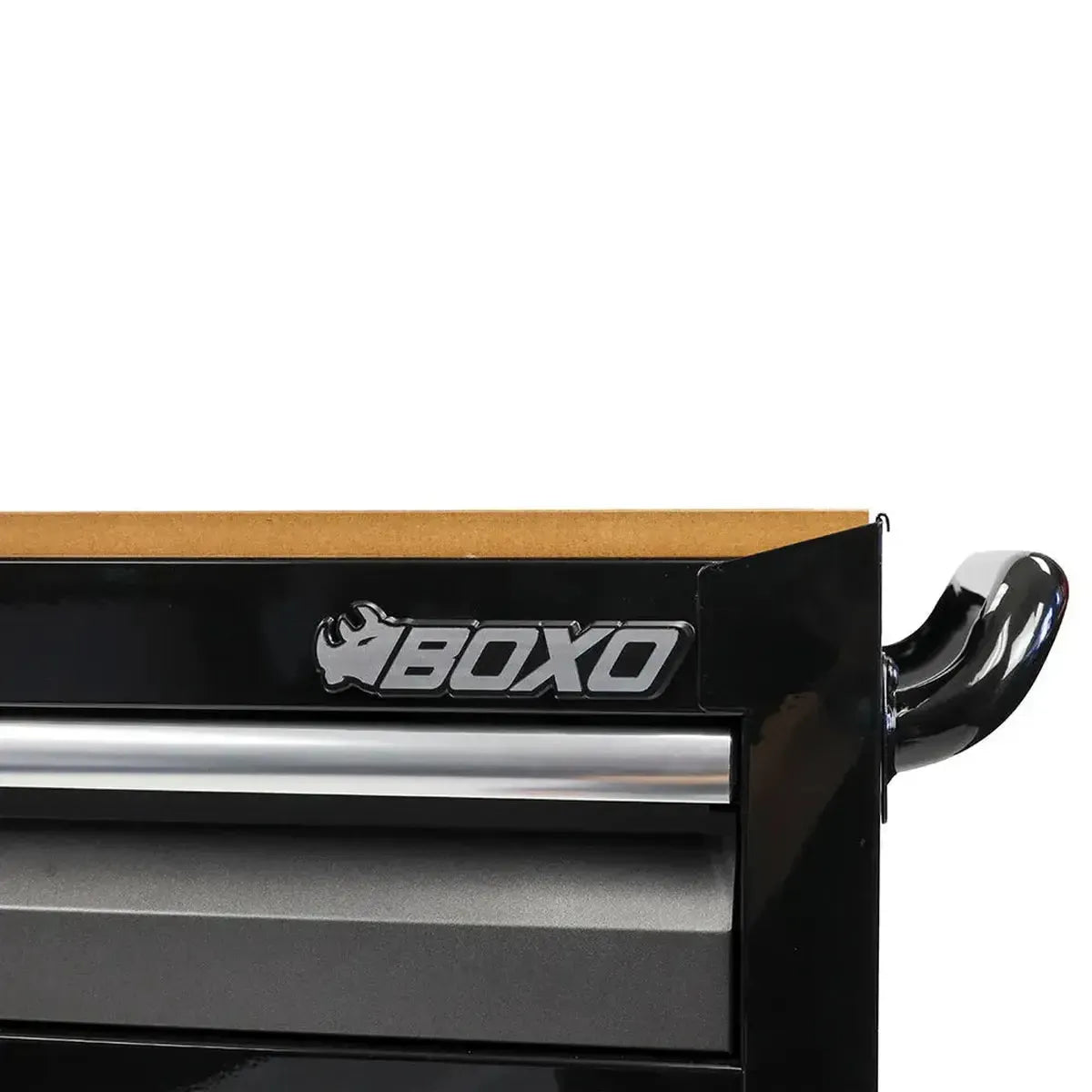 Boxo USA Tech Series | 45” Mobile Workbench with Storage and Power | Black